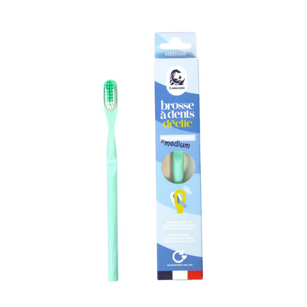 Brosse à dents - medium - eu vert d'eau - 1