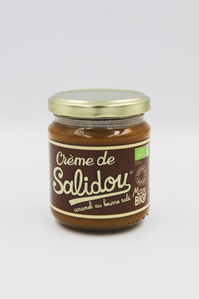 Crème de caramel bio au beurre salé - 1