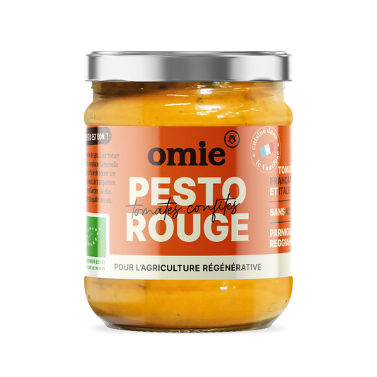 Pesto rouge bio (basilic d'idf) - 1