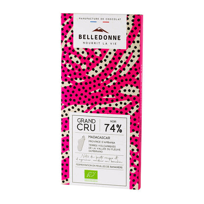 Tablette grand cru - chocolat noir 74% madagascar - 1